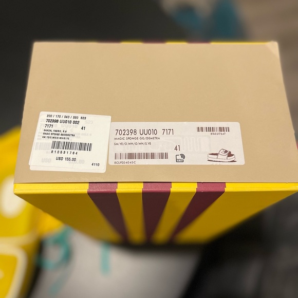 Gucci x Adidas Slides BRAND NEW SIZE 41 - Picture 7 of 11